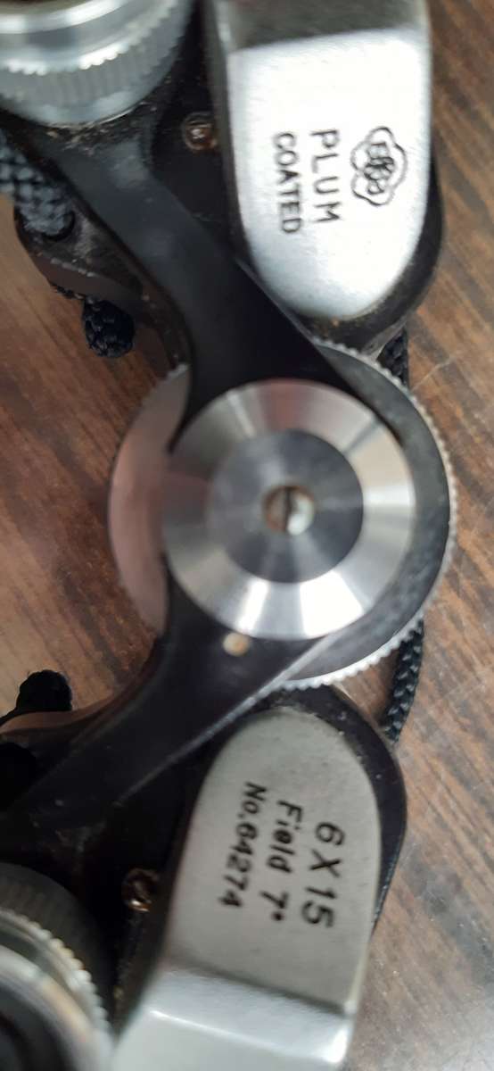 Mini Binoculars Plum No.64274   6x15mm