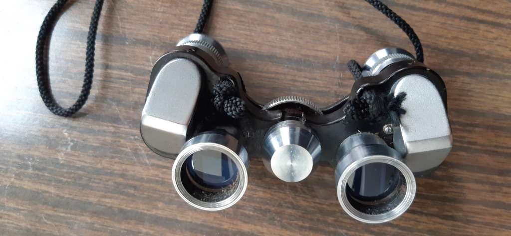 Mini Binoculars Plum No.64274   6x15mm