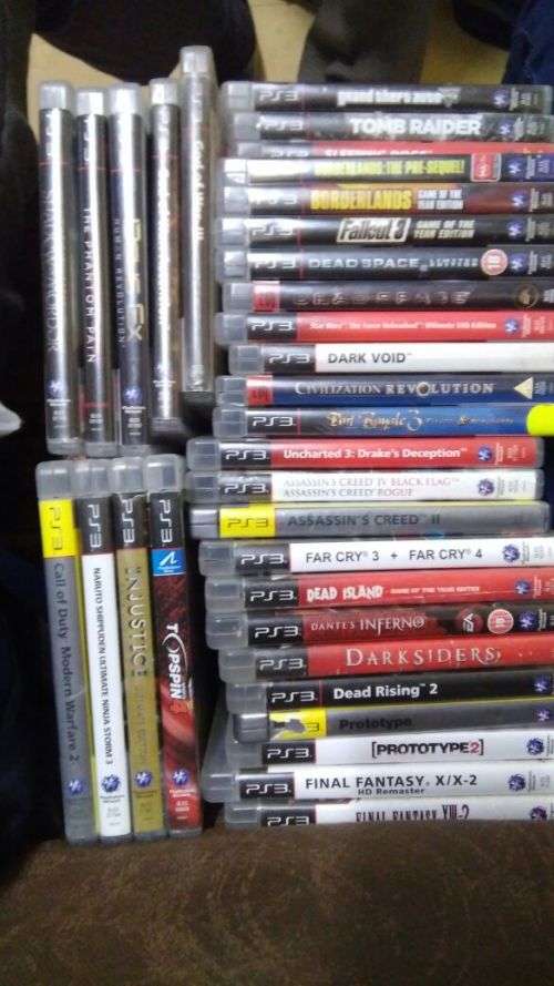 PS3 CONSOLE (120GB) WITH FREE 43 GAMES