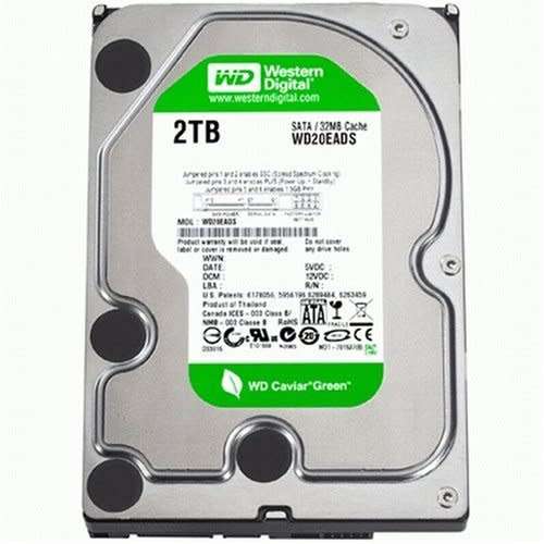 WESTERN DIGITAL 2TB HARD DRIVE