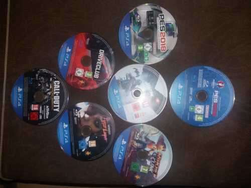 PS4 games (A WINNING BIDDER GETS ALL 7 GAMES)