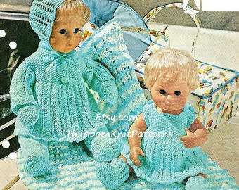 Knitting Doll Belllmans 8 Piece Doll Knitting Set