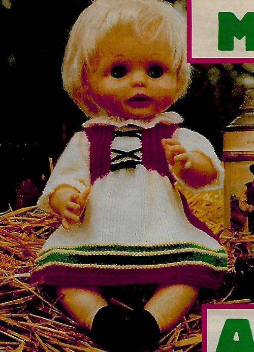 Knitting Doll -  First Love Doll - Made in Austria/ Magazine (PDF)