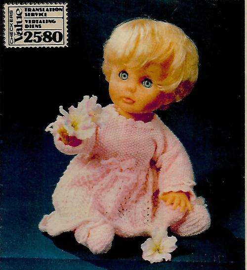 Knitting Doll -  First Love Doll - Pop mooi in pienk/ Magazine (PDF)Afrikaans