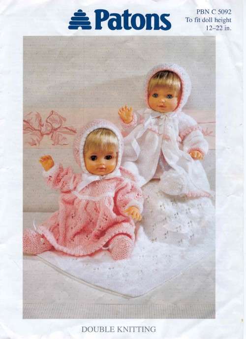 Knitting Doll - Patons 5092 (PDF)