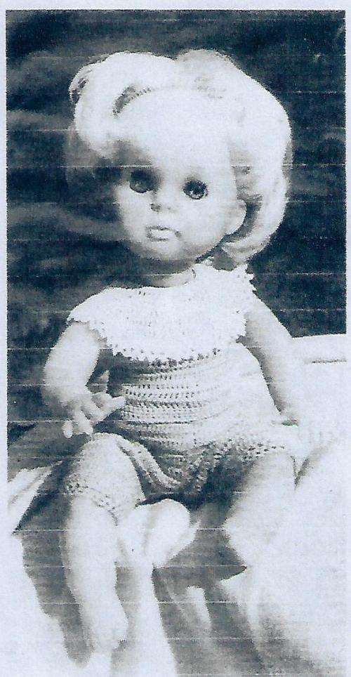 Crochet Doll - First Love Doll Blouse & Knicerbocker Photocopy (PDF)