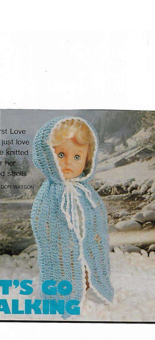 Knitting Doll - First Love Doll Let's go Walking Magazine (PDF)