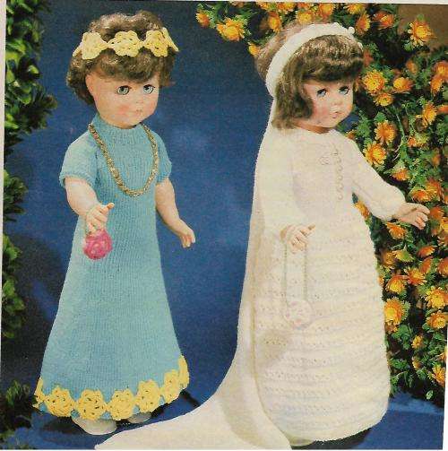 Knitting Doll  - Vintage Magazine Pattern