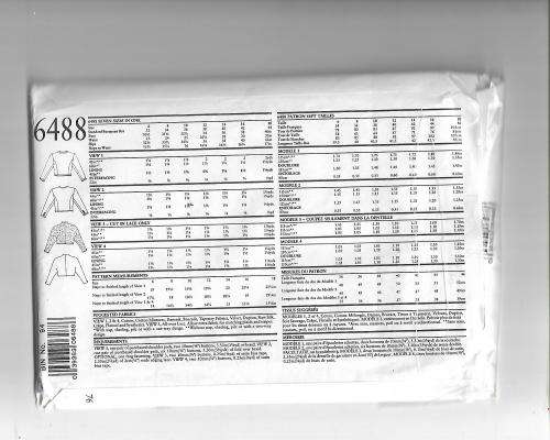 Newlook 6488 Ladies Size 8 - 18