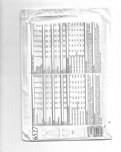 Newlook 6527 Ladies Size 6 - 18