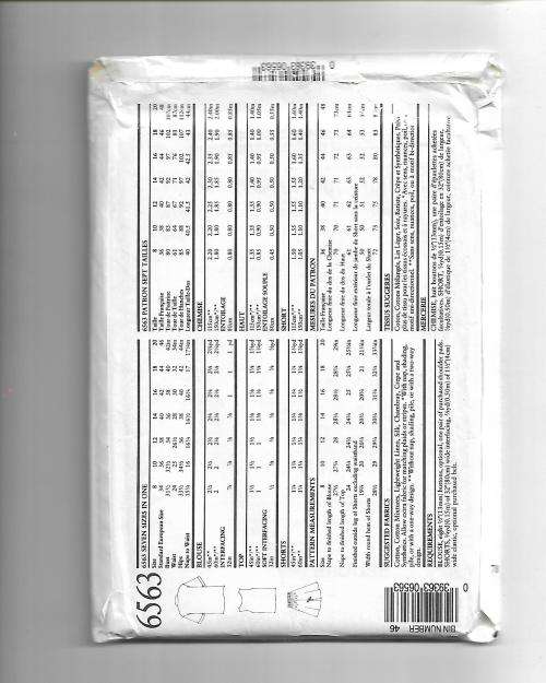 Newlook 6563 Ladies Size 8 - 20