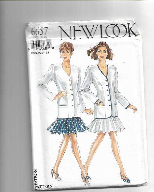 Newlook 6657 Ladies Size 6 - 16