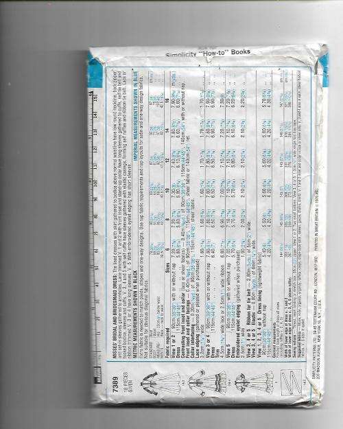 Simplicity 7389 Ladies Size 14