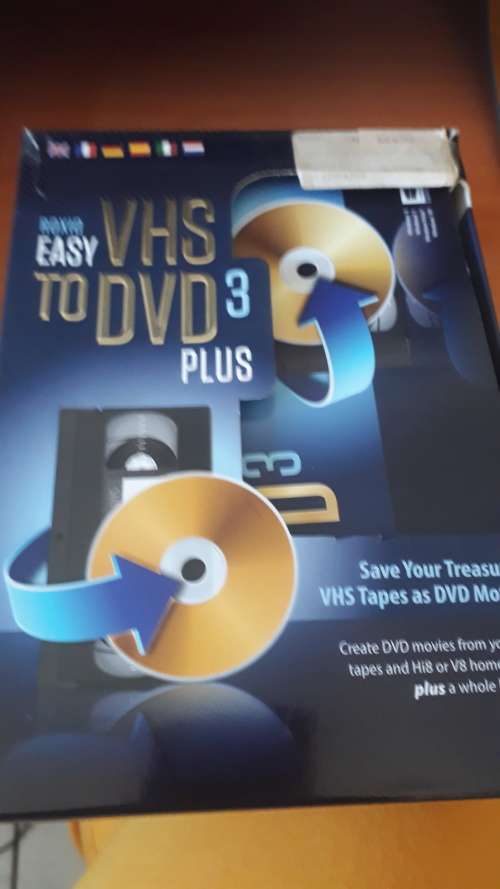 COMPUTER SOFTWARE - ROXI easy VHS to DVD3 plus