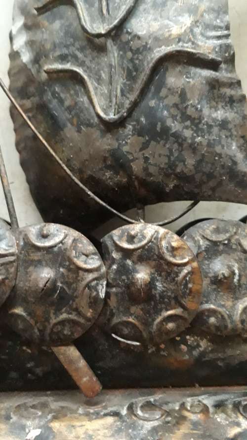 ANTIQUES and COLLECTABLES: VINTAGE LIKE VICKING SHIP DISPLAY PEACE