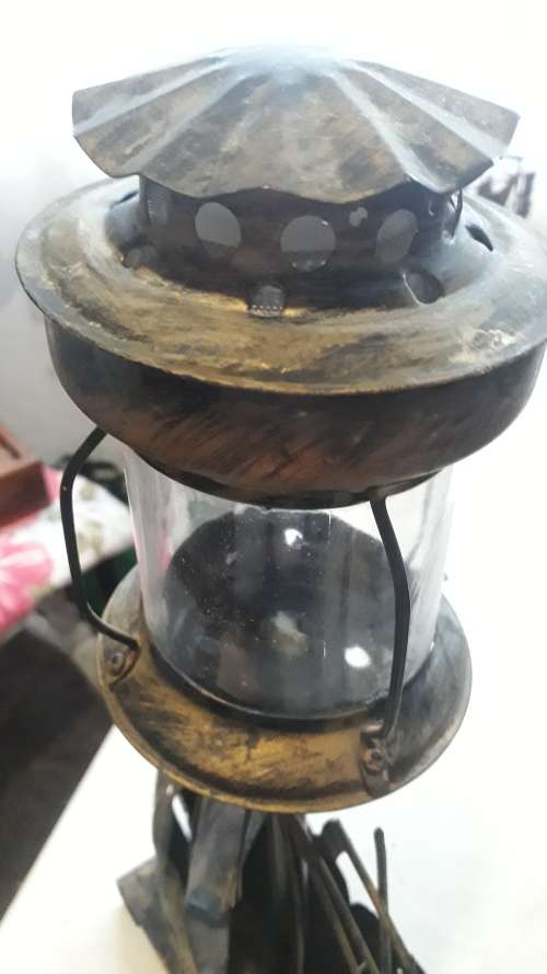 ANTIQUES AND COLLECTABLES: VICKING DISPLAY SHIP WITH A SCREW OFF TOP TO PUT A CANDLE IN