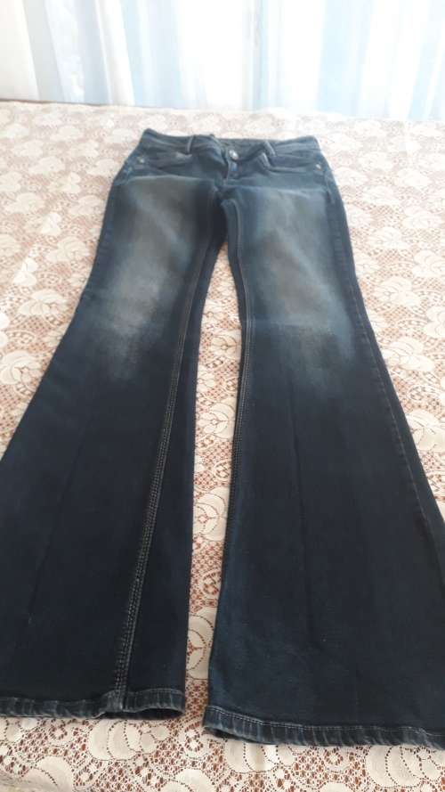 Vintage Sissy Boy Jeans Jon Jon Boot Leg Faded Size 10/28 - Pre-Loved