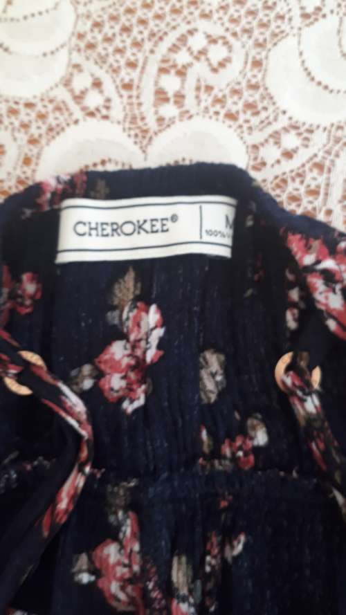 Strappy Flowered Summer Beach Dress Size M - Pre-loved