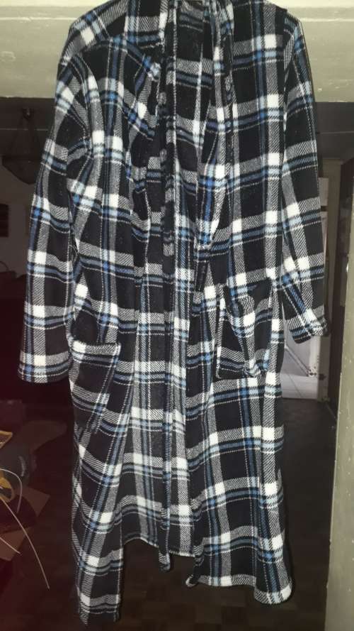 Black, Blue & White Gown - Pre-Loved