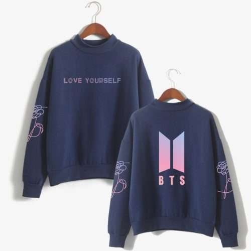 BTS Love Yourself k pop Women Hoodies Sweatshirts Hoodies outwear