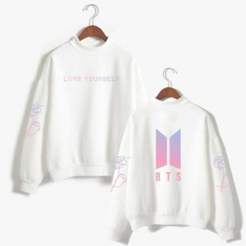 BTS Love Yourself k pop Women Hoodies Sweatshirts Hoodies outwear