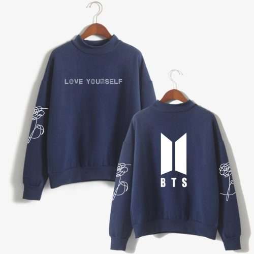 BTS Love Yourself k pop Women Hoodies Sweatshirts Hoodies outwear