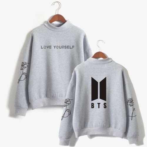BTS Love Yourself k pop Women Hoodies Sweatshirts Hoodies outwear