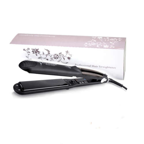 Ceramic Steam Hair Straightener Curler Professional Flat Iron Vapor Seam Straightening Iron Hair