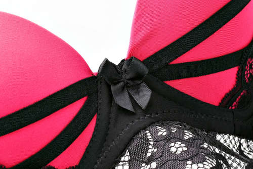 Sexy Thong lady push up bra set Lace hollow out bralette underwear panty set