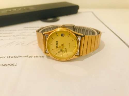 Lanco R.E.G.M Watch Recieved for service!