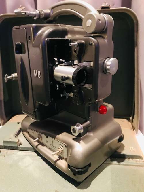 Large Paillard Bolex Projector In Case!!!