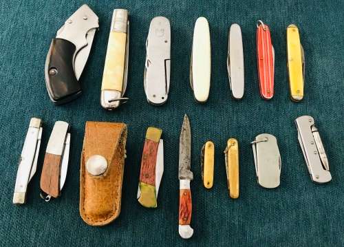 Stunning Job Lot- 15x Various Vintage Knive!!! For Collectors!!!