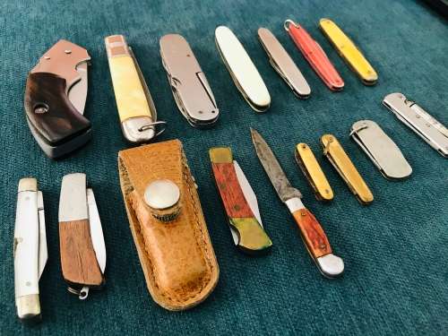 Stunning Job Lot- 15x Various Vintage Knive!!! For Collectors!!!