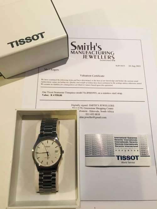Stunning Vintage Tissot Men`s Seastar (Swiss Made) Never Worn!!!15 Year service Watch!!