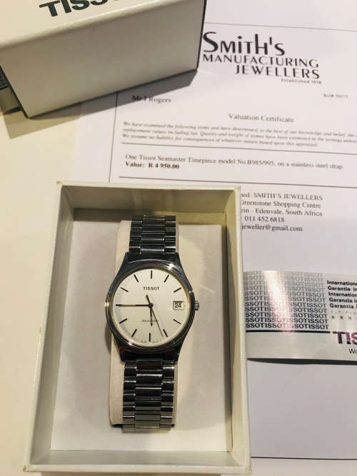 Stunning Vintage Tissot Men`s Seastar (Swiss Made) Never Worn!!!15 Year service Watch!!