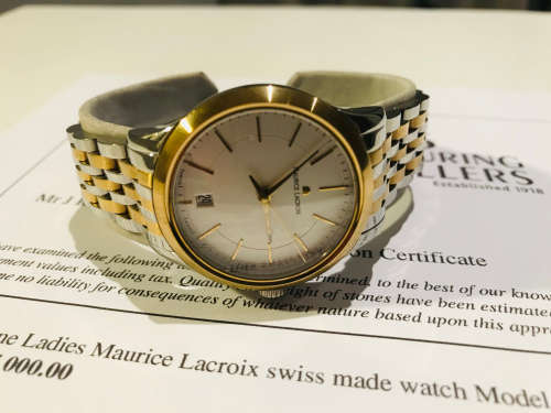 Exquisite Ladies Maurice Lacroix Two Tone Watch!!!Valued @ R15 000!!!