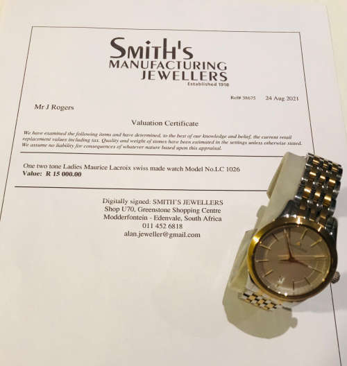 Exquisite Ladies Maurice Lacroix Two Tone Watch!!!Valued @ R15 000!!!