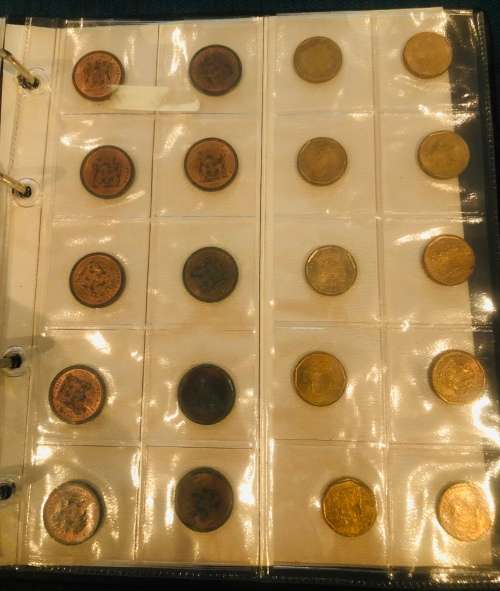 Large Coin Collection!!! 131x Coins In Coin File!!For Collectors!!Dont Miss Out!!