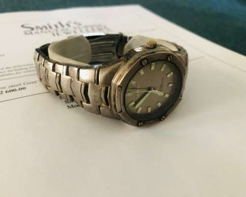 **Gents Octagon Bezel Seiko Watch!!Value R2600!!