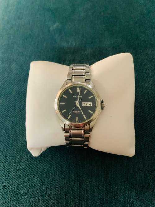 Gents Vintage Orient Blue Dial Watch