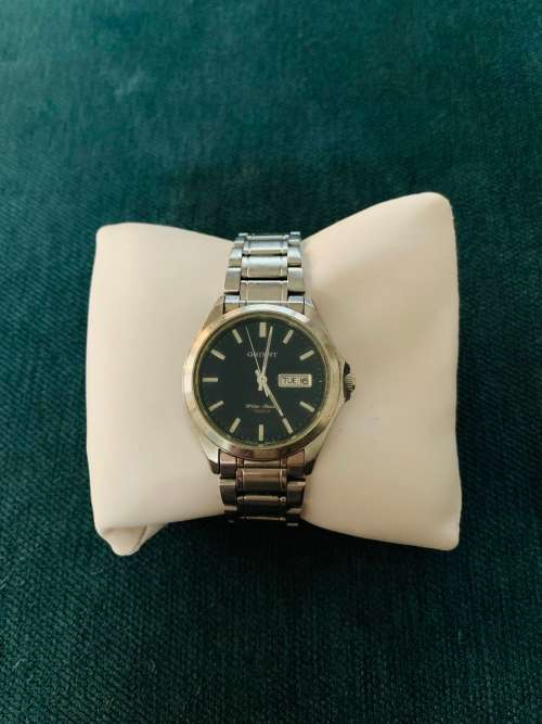 Gents Vintage Orient Blue Dial Watch