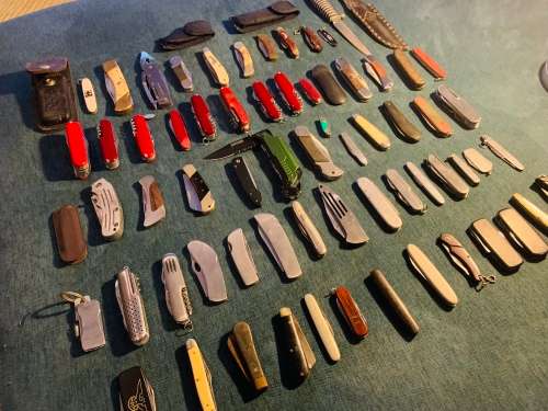 Large!!!Valuable Lot!! 65x Various Vintage Collectors Pocket Knives!