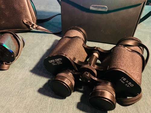 2xVintage Solid Binoculars!!! Medium and Large!