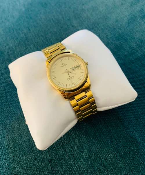 Stunning Vintage Collectors Gents Omega Seamaster On Original Strap!