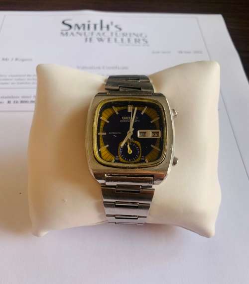 Stunning Rare Collectors Vintage Gents Seiko Monaco Automatic!Value:R16800.00
