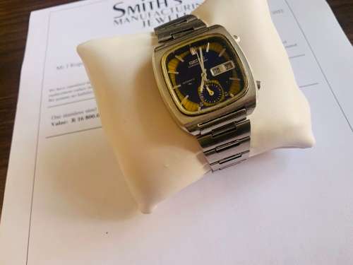 Stunning Rare Collectors Vintage Gents Seiko Monaco Automatic!Value:R16800.00