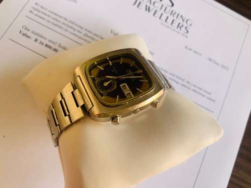 Stunning Rare Collectors Vintage Gents Seiko Monaco Automatic!Value:R16800.00