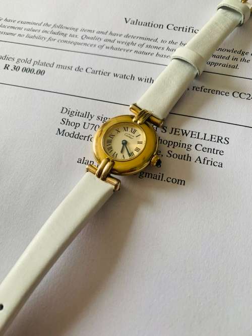 R30000.00 Cartier Ladies Collectors Watch-Exquisite Piece!