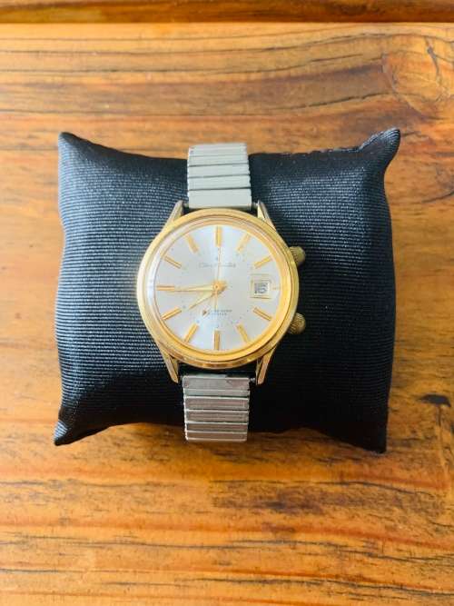 Vintage Gents Citizen Alarm Date 21 Jewels Watch!