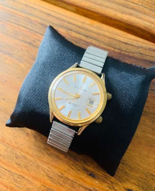 Vintage Gents Citizen Alarm Date 21 Jewels Watch!